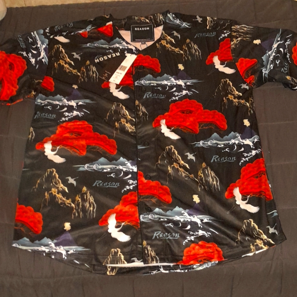Reason Eryption Baseball Jersey Men's 3XL
